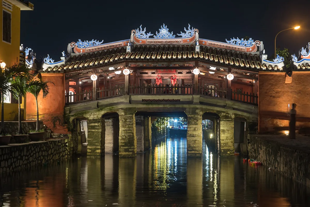 Japanese Bridge in Hoi An, Vietnam