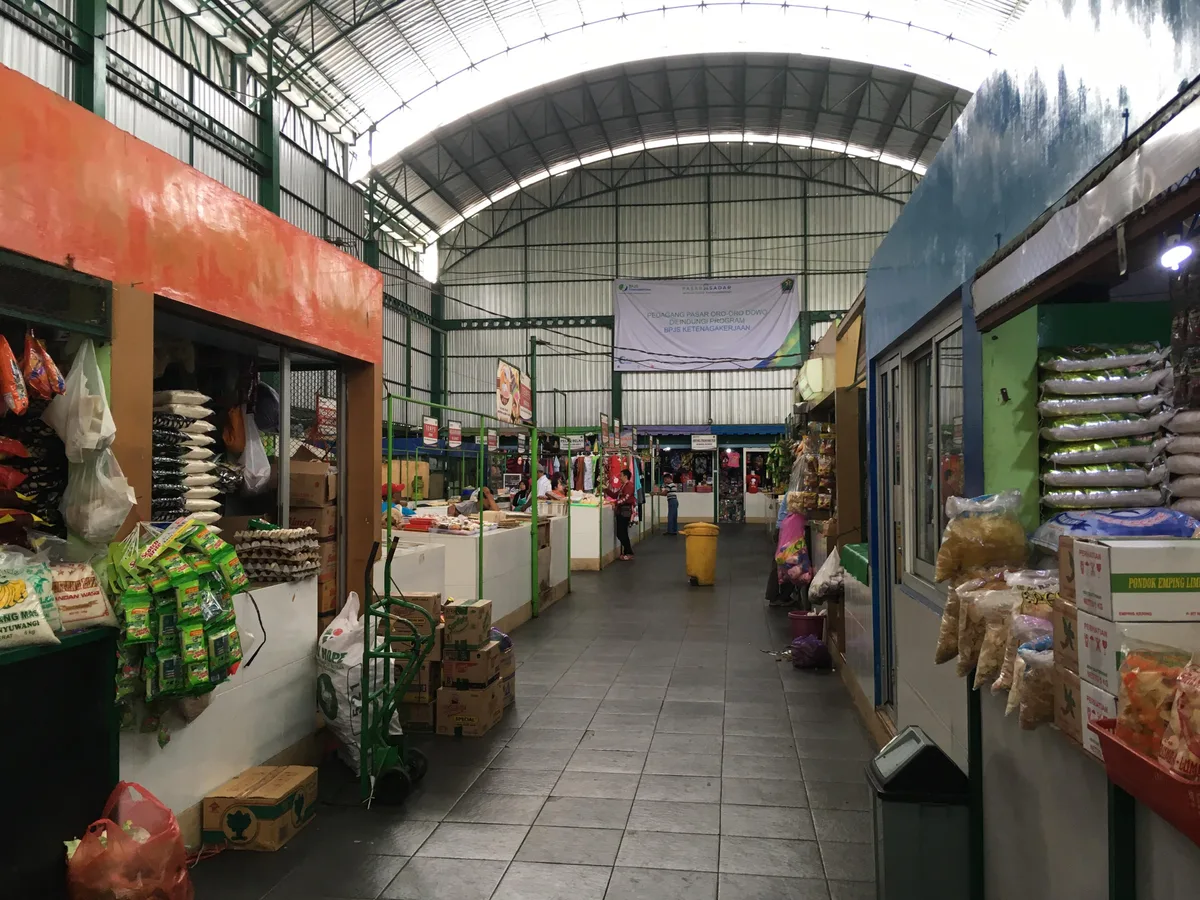 Pasar Oro Oro Dowo in Malang, Indonesia