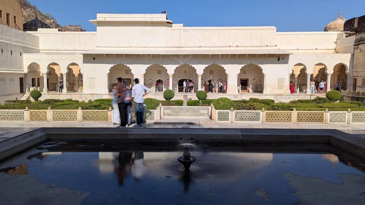 Sheesh Mahal, Amber Fort in Jaipur, India