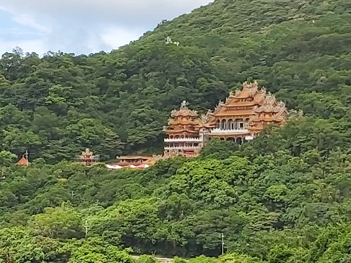 Jiufen Qingyun temple in Jiufen, Taiwan