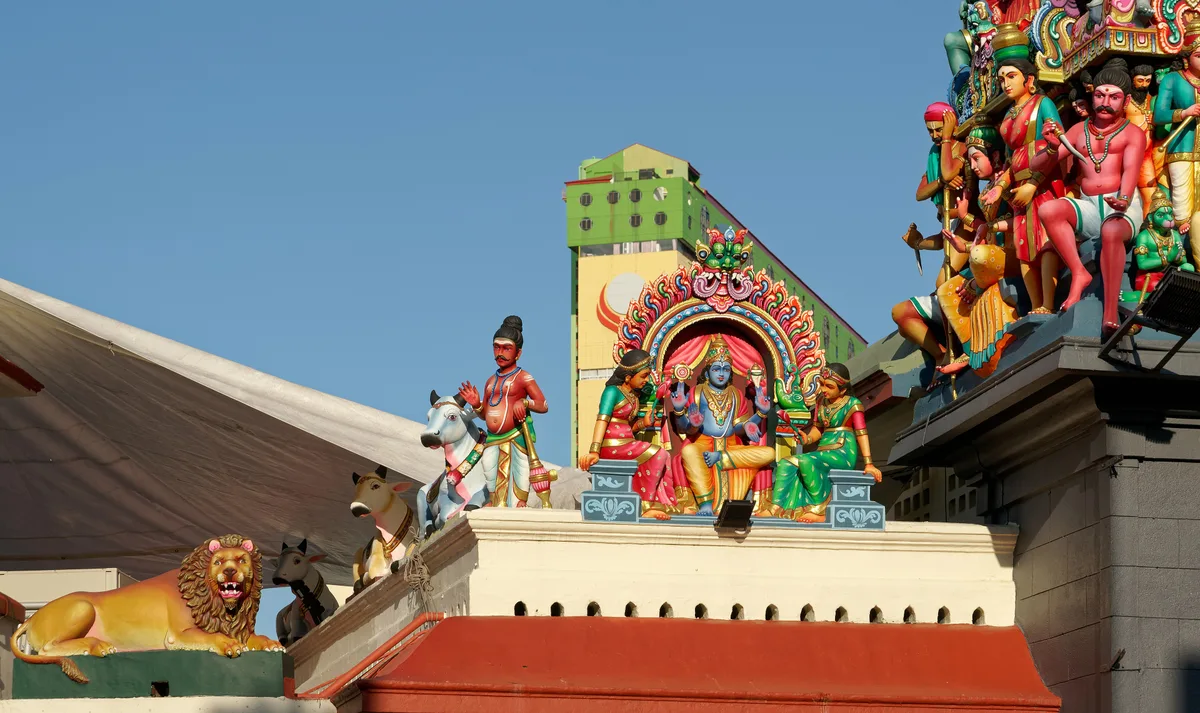 Sri Mariamman Temple in Singapore, Singapore