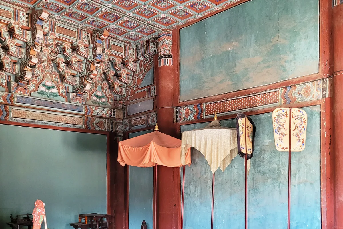 Gyeonggijeon Shrine in Jeonju, South Korea