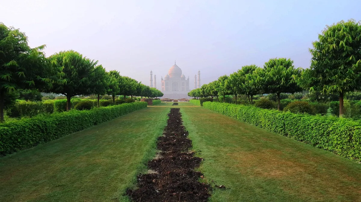 Mehtab Bagh en Agra, India