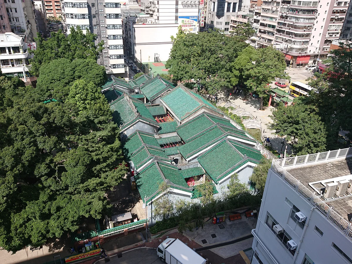 Yaumatei Tin Hau Temple in Jordan, Hong Kong