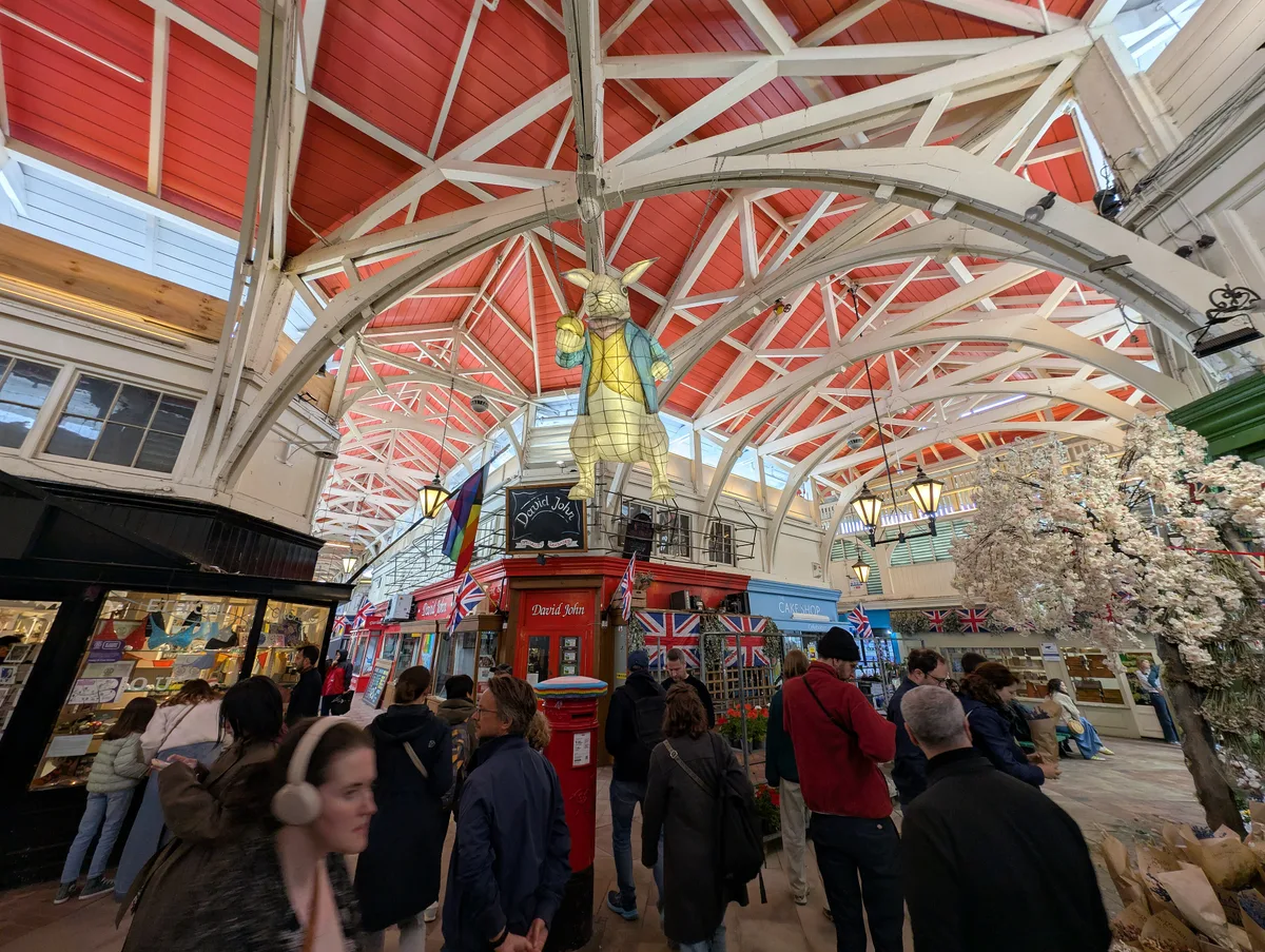 The Covered Market in Oxford, United Kingdom