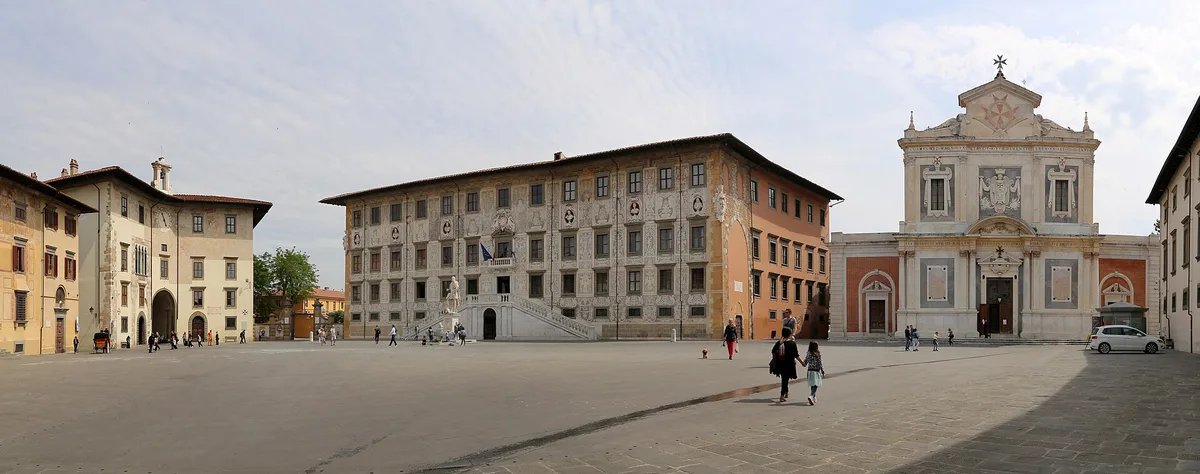 Piazza dei Cavalieri in Pisa, Italy