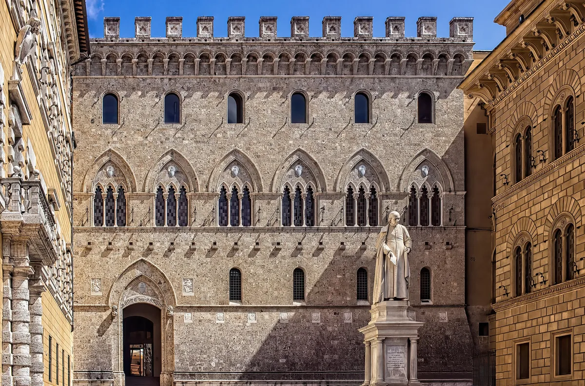Palazzo Salimbeni in Siena, Italy