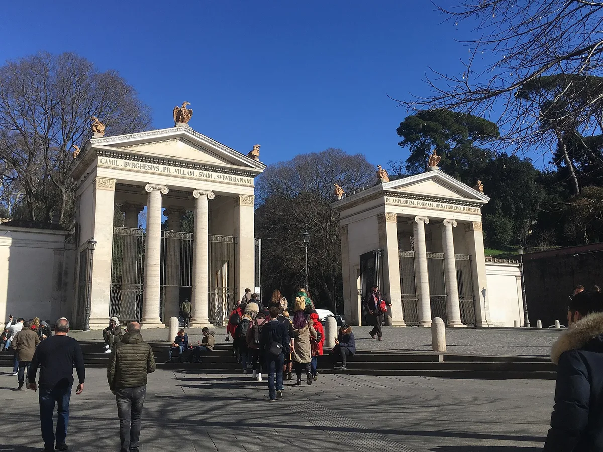 Villa Borghese in Rome, Italy