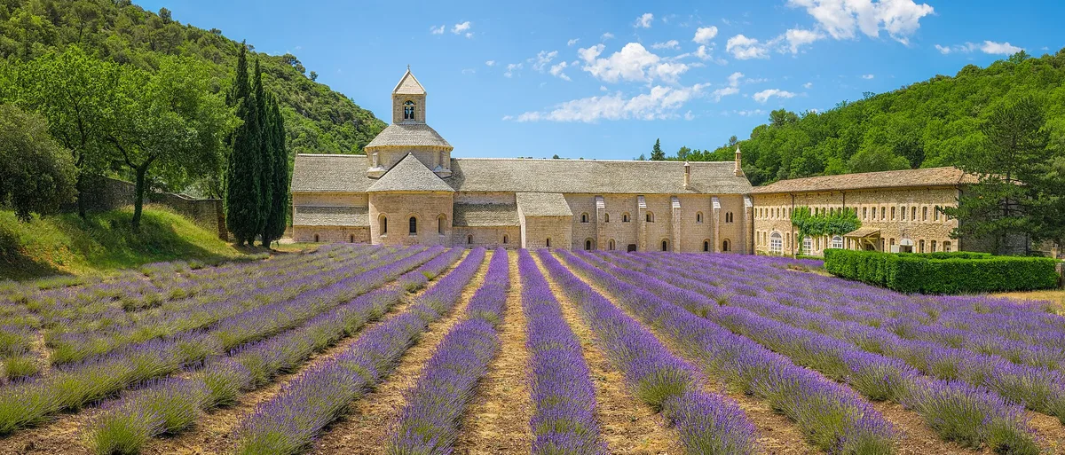 Abbaye Notre-Dame de Sénanque in Provence, France