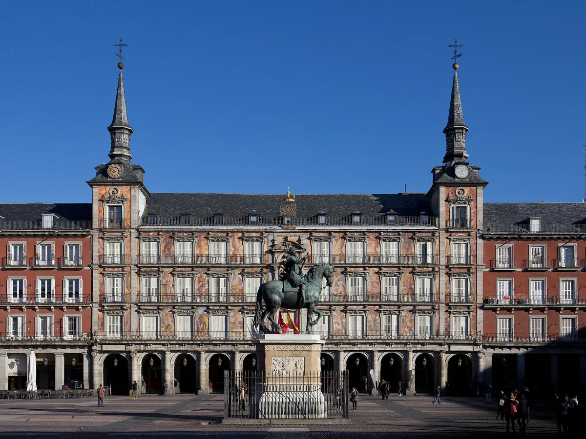 Plaza Mayor in Madrid, Spain