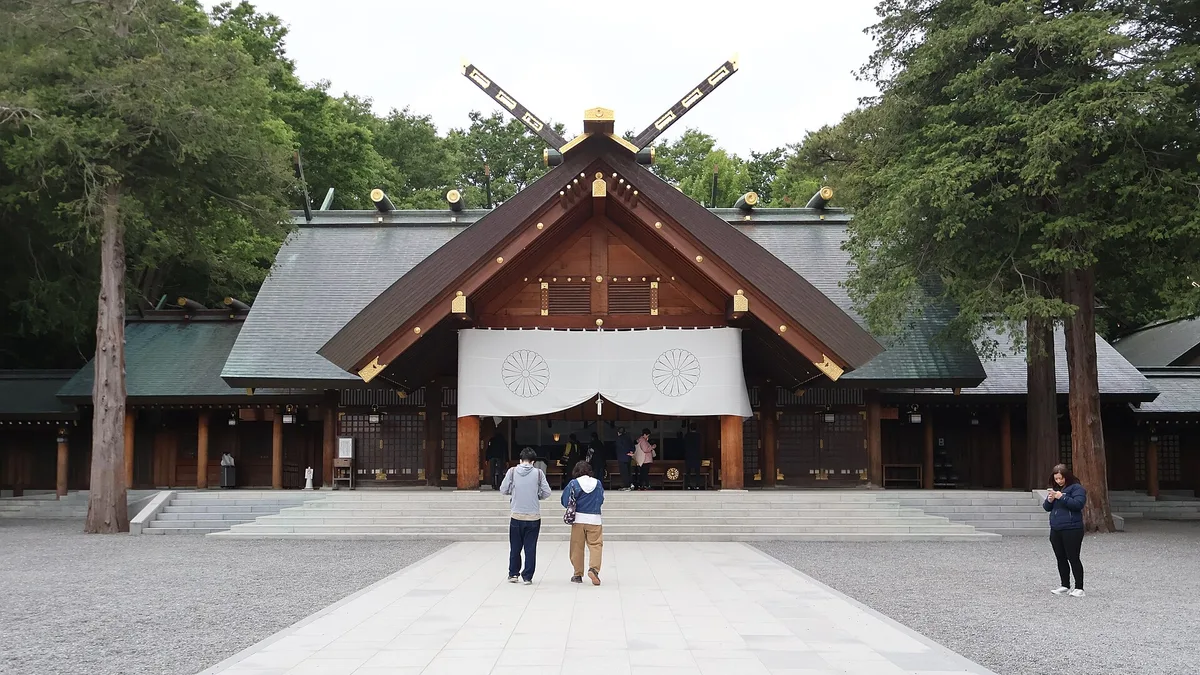 Hokkaido Jingu in Sapporo, Japan
