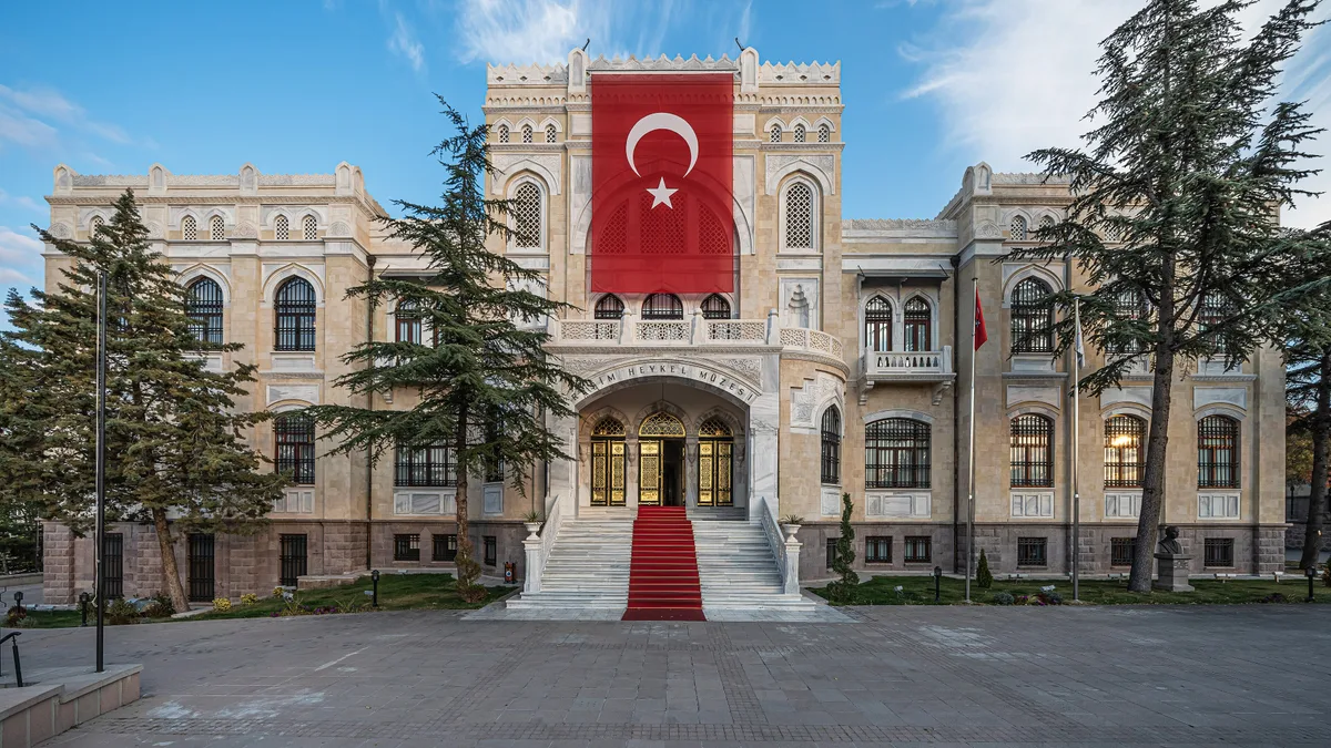 Ankara Painting and Sculpture Museum in Ankara, Turkey