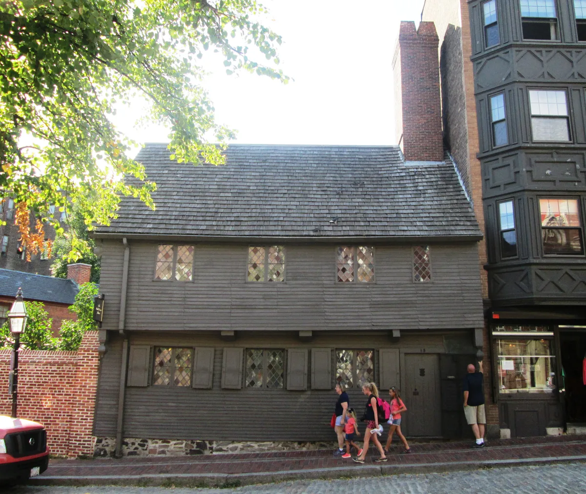 The Paul Revere House in Boston, United States