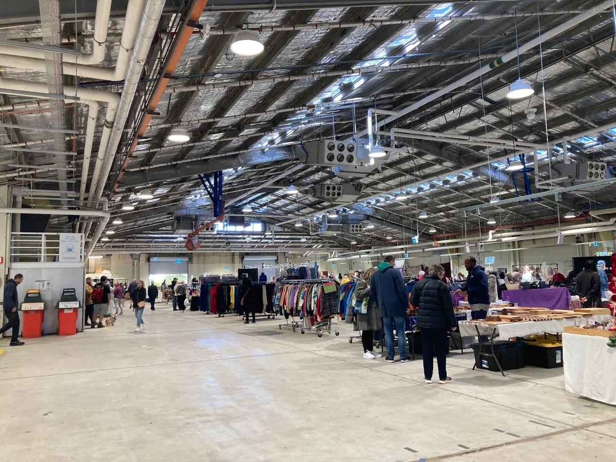 Old Bus Depot Markets in Canberra, Australia