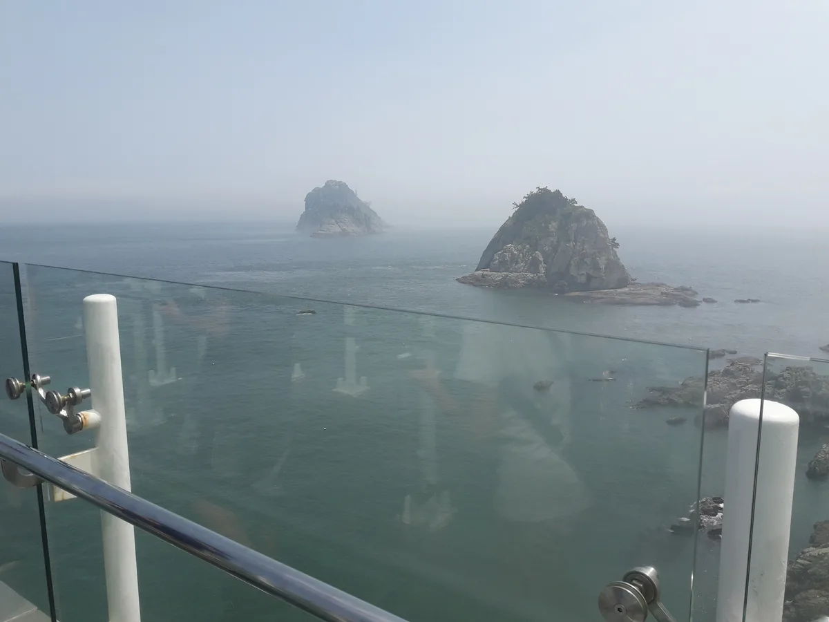 Oryukdo Skywalk in Busan, South Korea