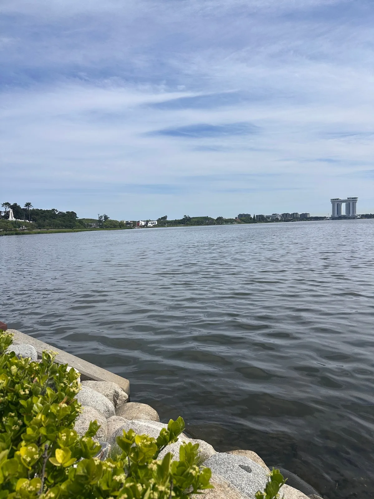 Gyeongpo Lake in Gangneung, South Korea