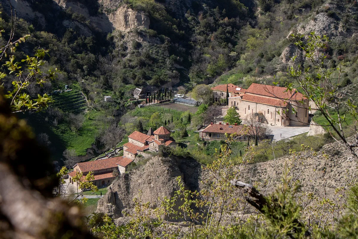 Shiomgvime Monastery in Mtskheta, Georgia