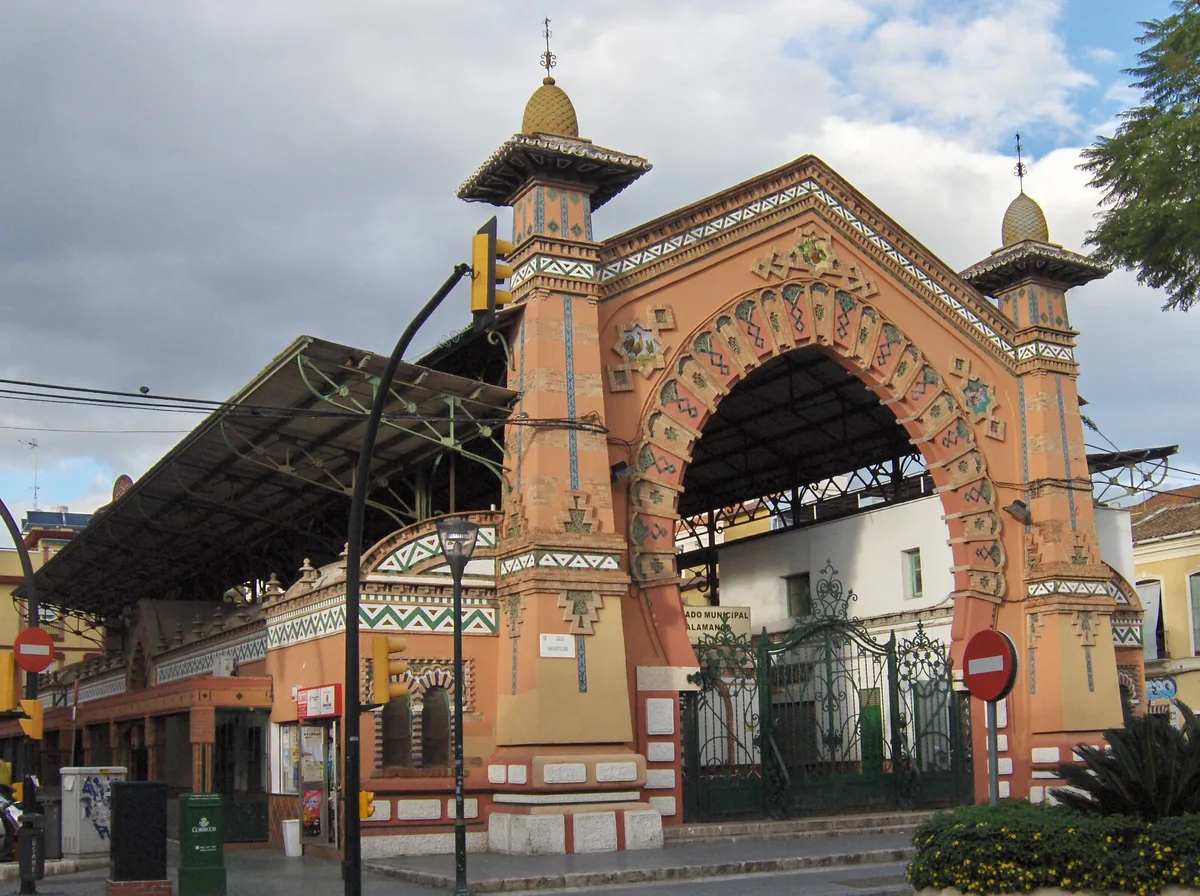 Mercado de Salamanca in Malaga, Spain