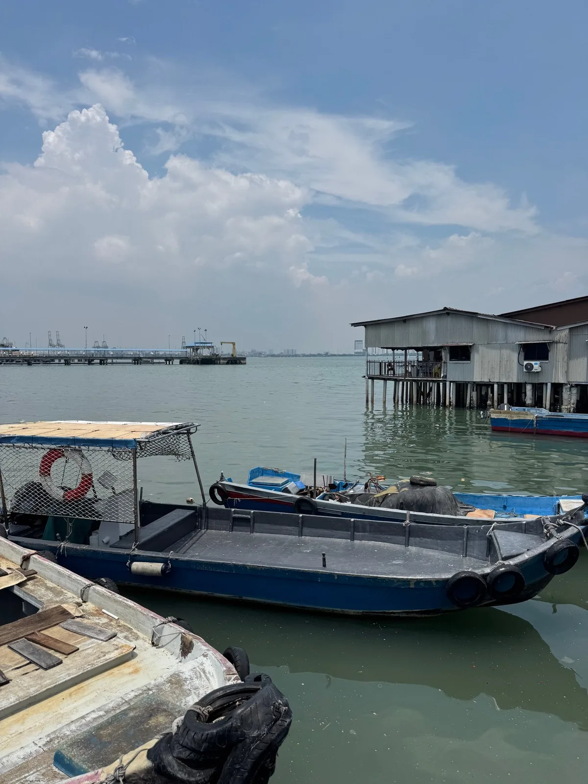 Chew Jetty in Penang, Malaysia