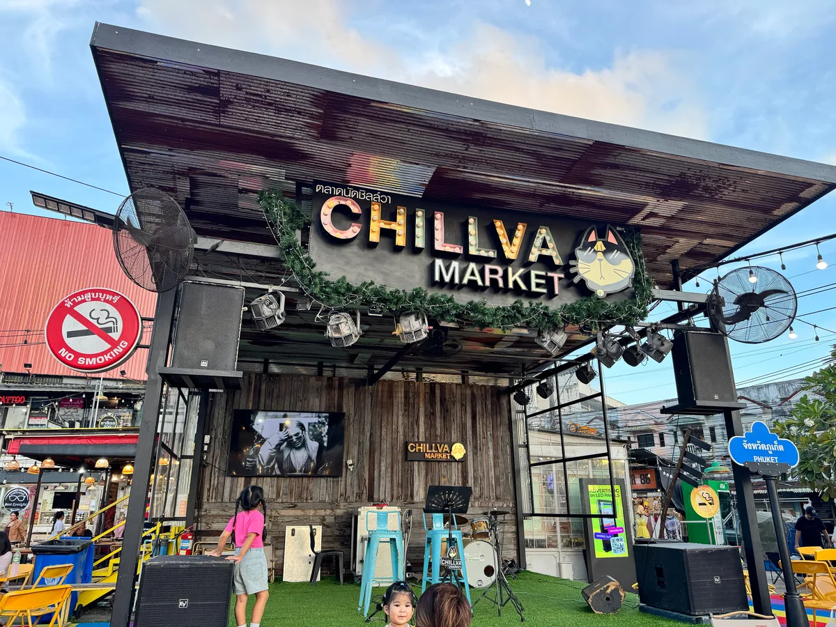 Chillva Market in Phuket, Thailand