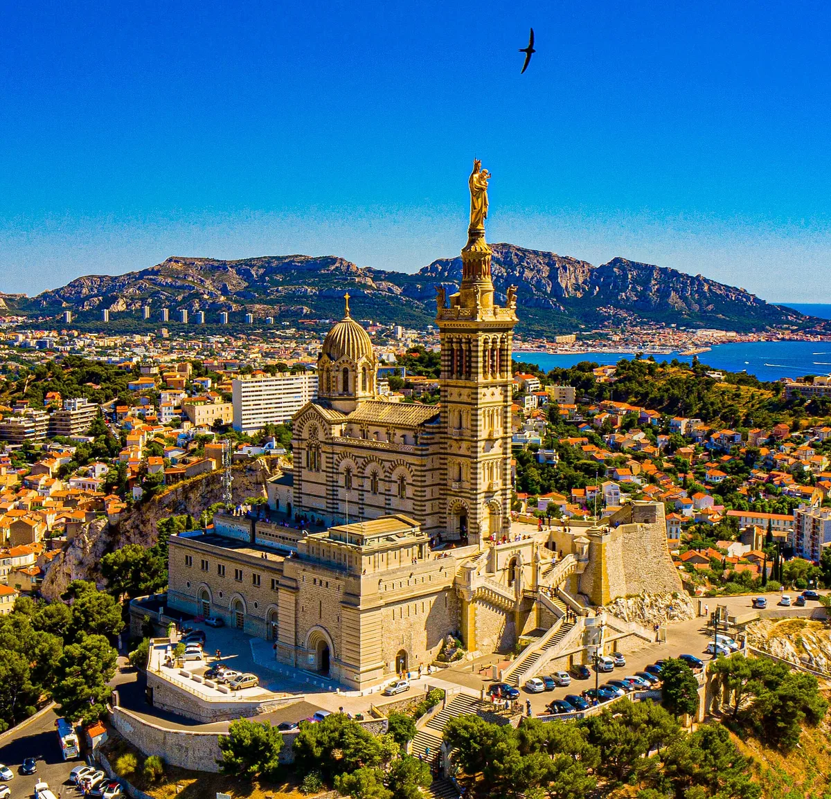 Notre-Dame de la Garde in Marseille, France