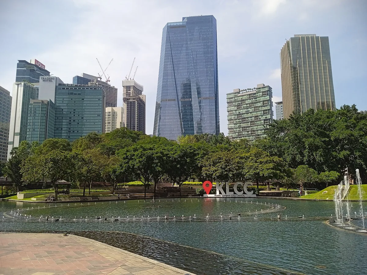 KLCC Park in Kuala Lumpur, Malaysia