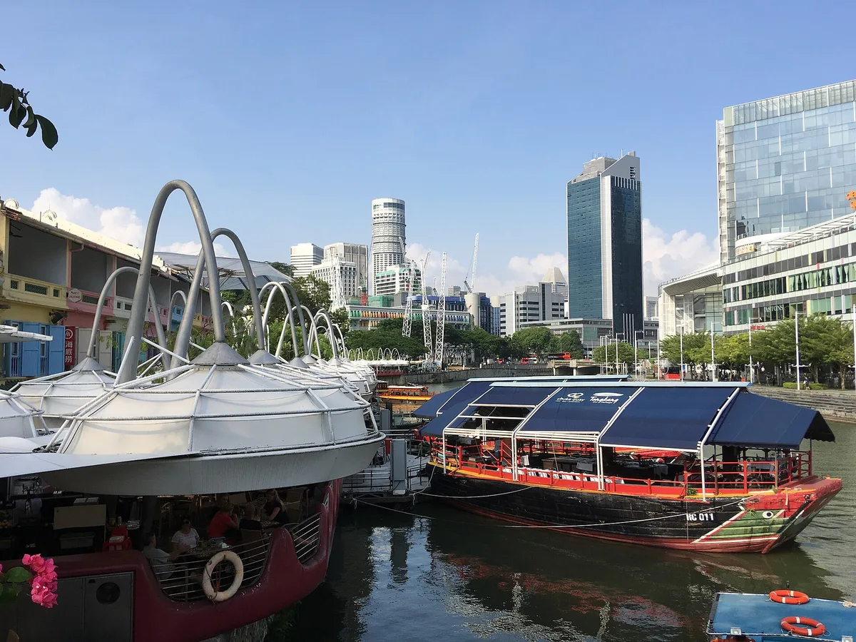 Clarke Quay Jetty in Clarke Quay, Singapore