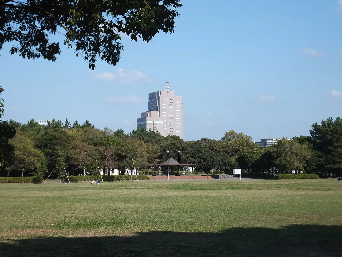 Chiba Park in Chiba, Japan