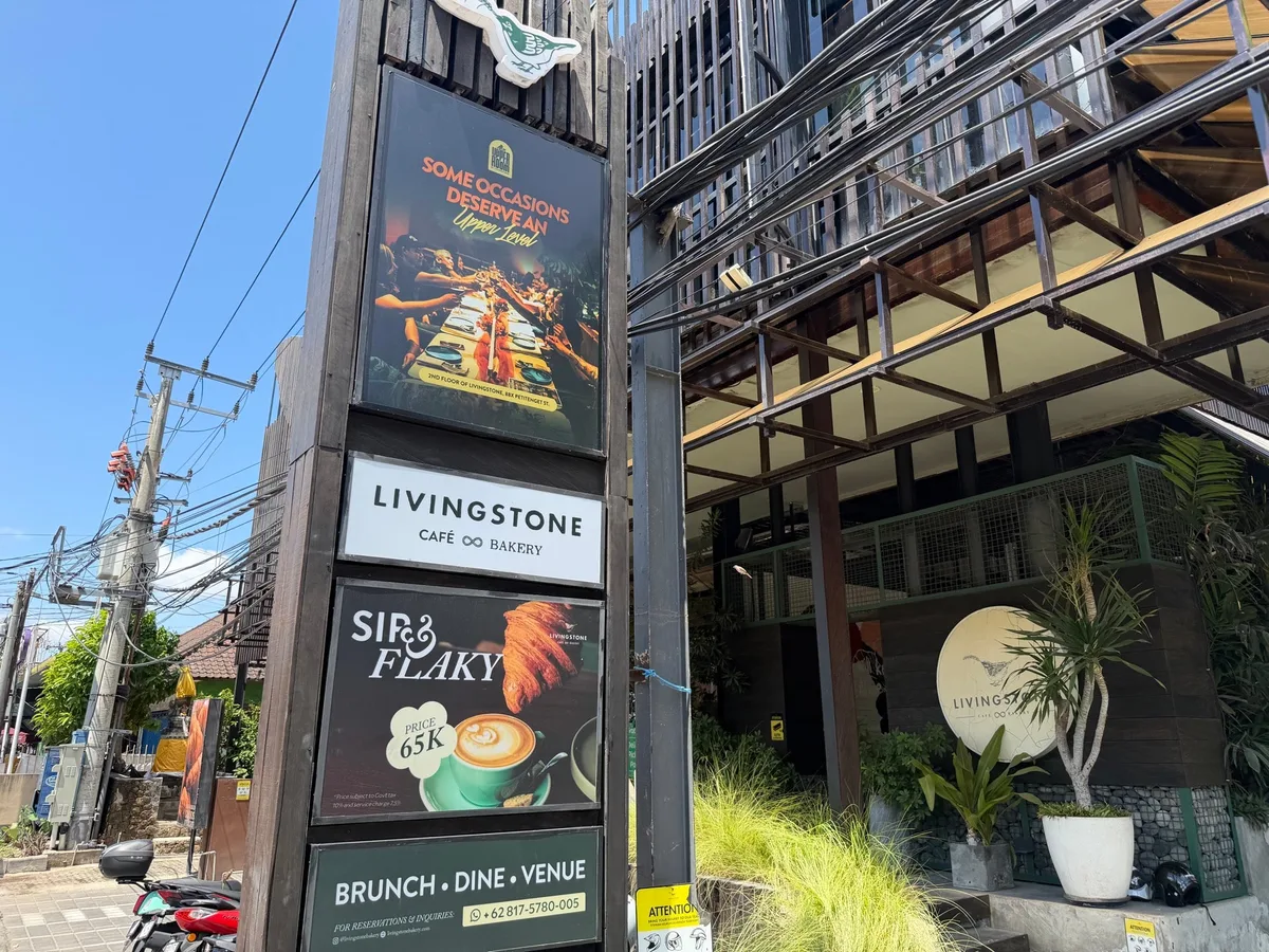 Livingstone in Bali, Indonesia