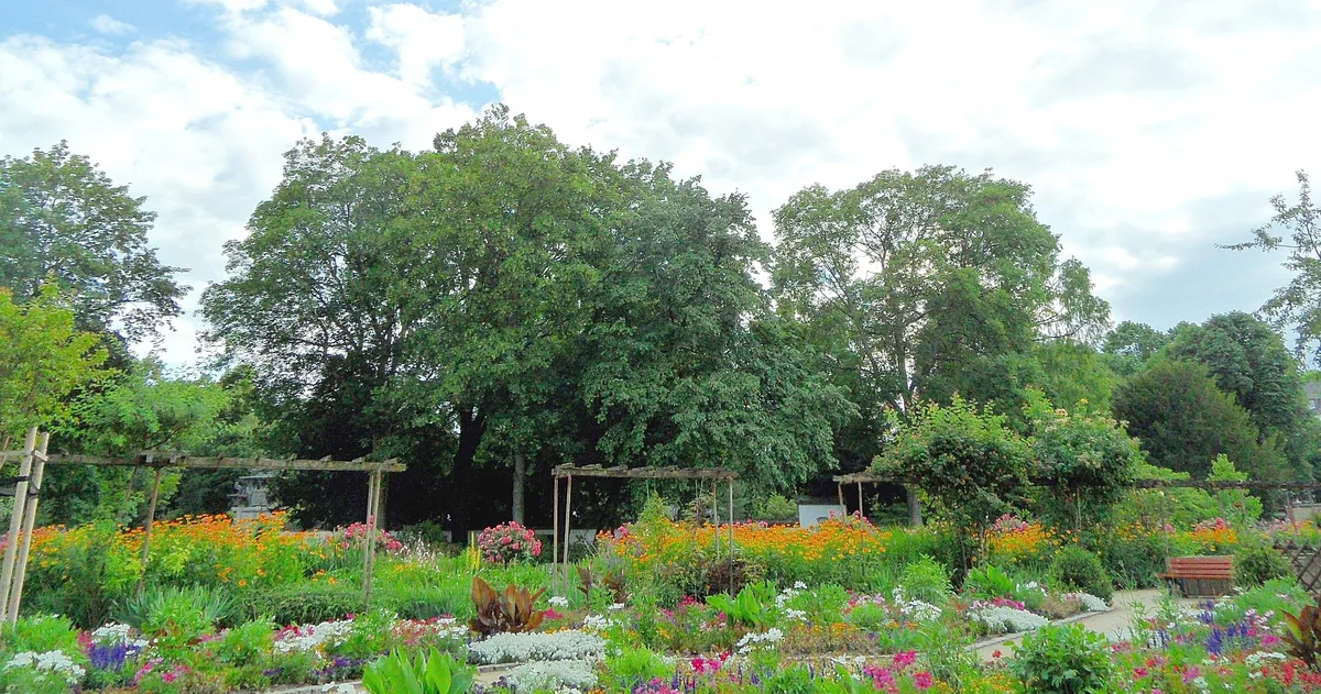 Bethmann Park in Frankfurt, Germany