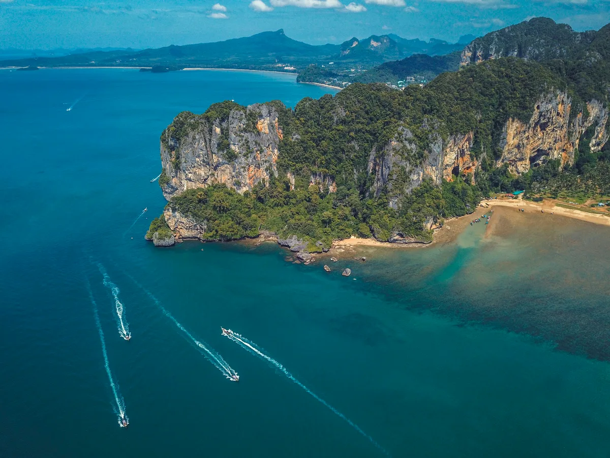 Hat Noppharat Thara-Mu Ko Phi Phi National Park in Koh Phi Phi, Thailand