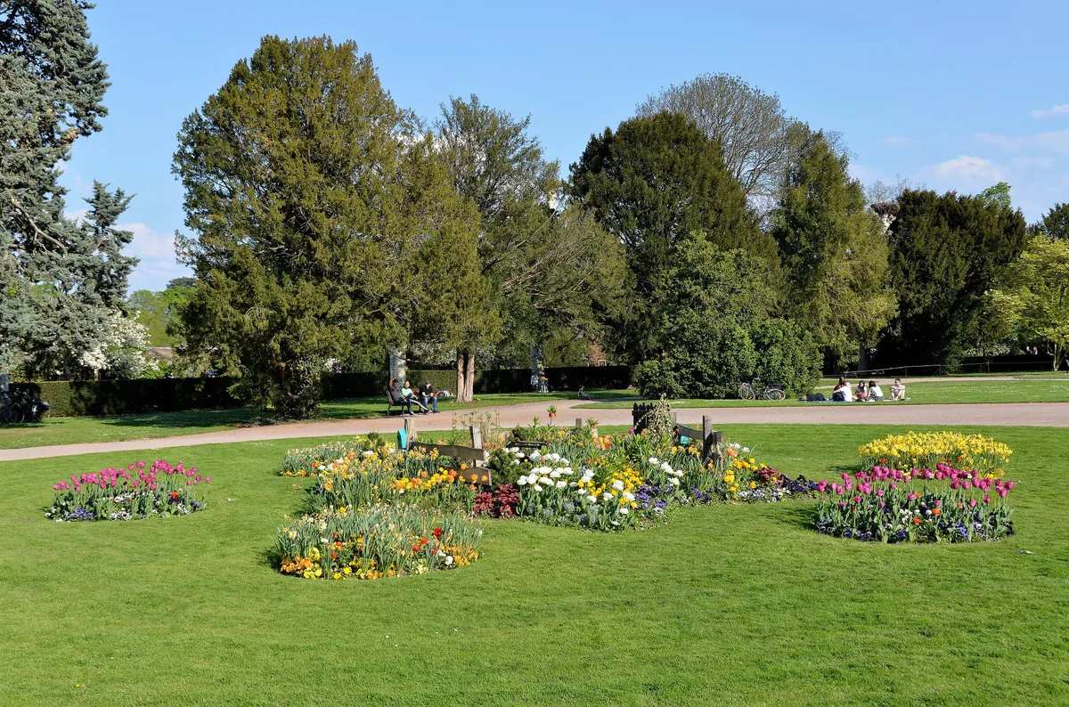 Parc de l'Orangerie in Strasbourg, France