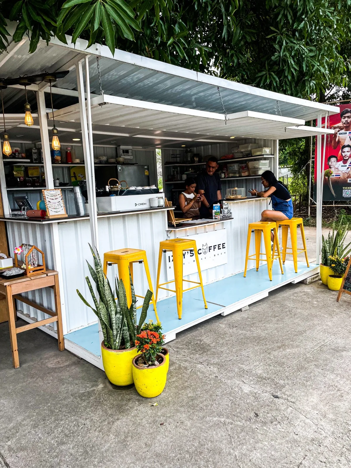 Izzy’s Specialty Coffee in Koh Samui, Thailand