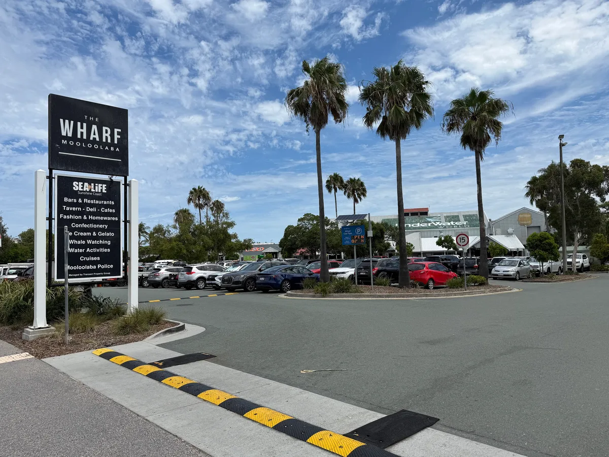 The Wharf Mooloolaba in Sunshine Coast, Australia