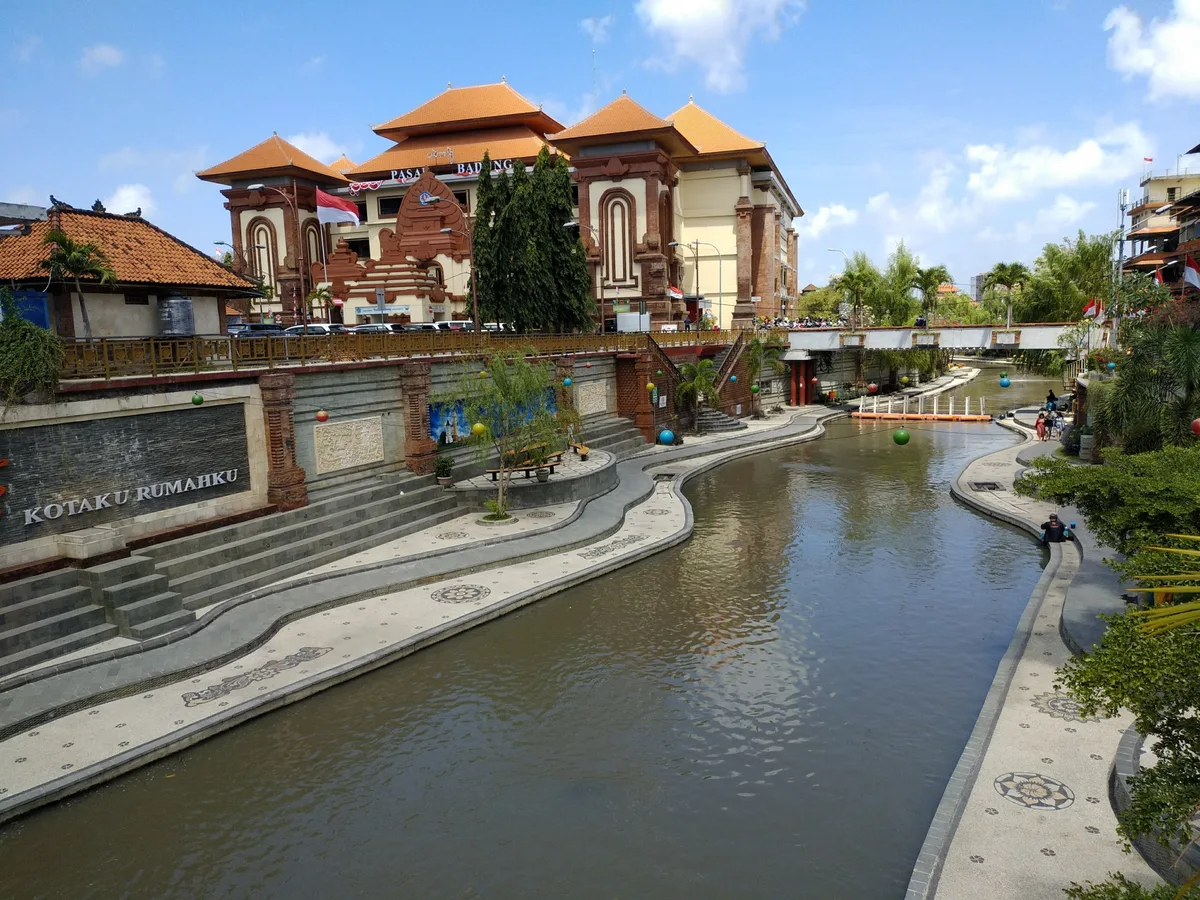 Mercado de Badung en Bali, Indonesia