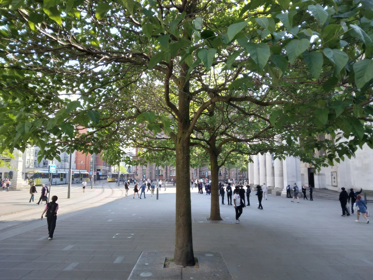 St. Peter's Square in Manchester, United Kingdom