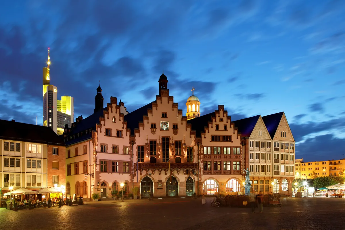 Römerberg in Frankfurt, Germany