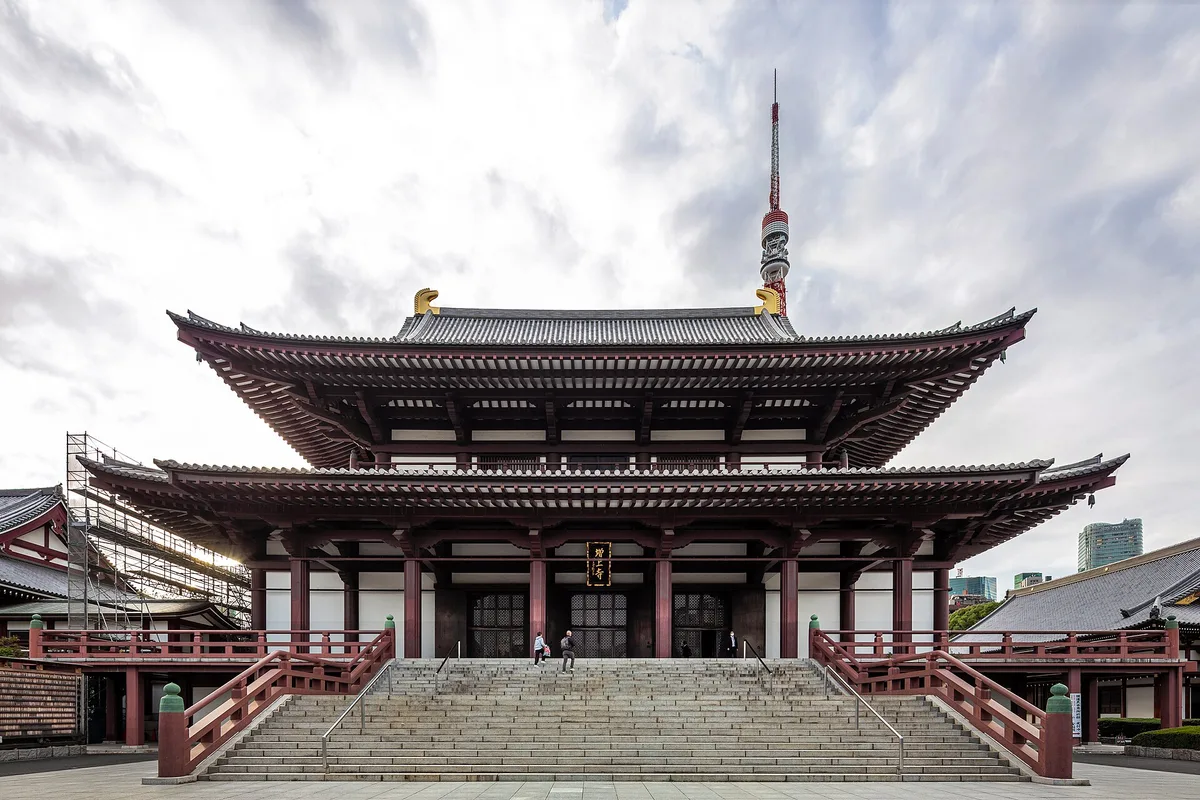 Zojo-ji in Tokyo, Japan