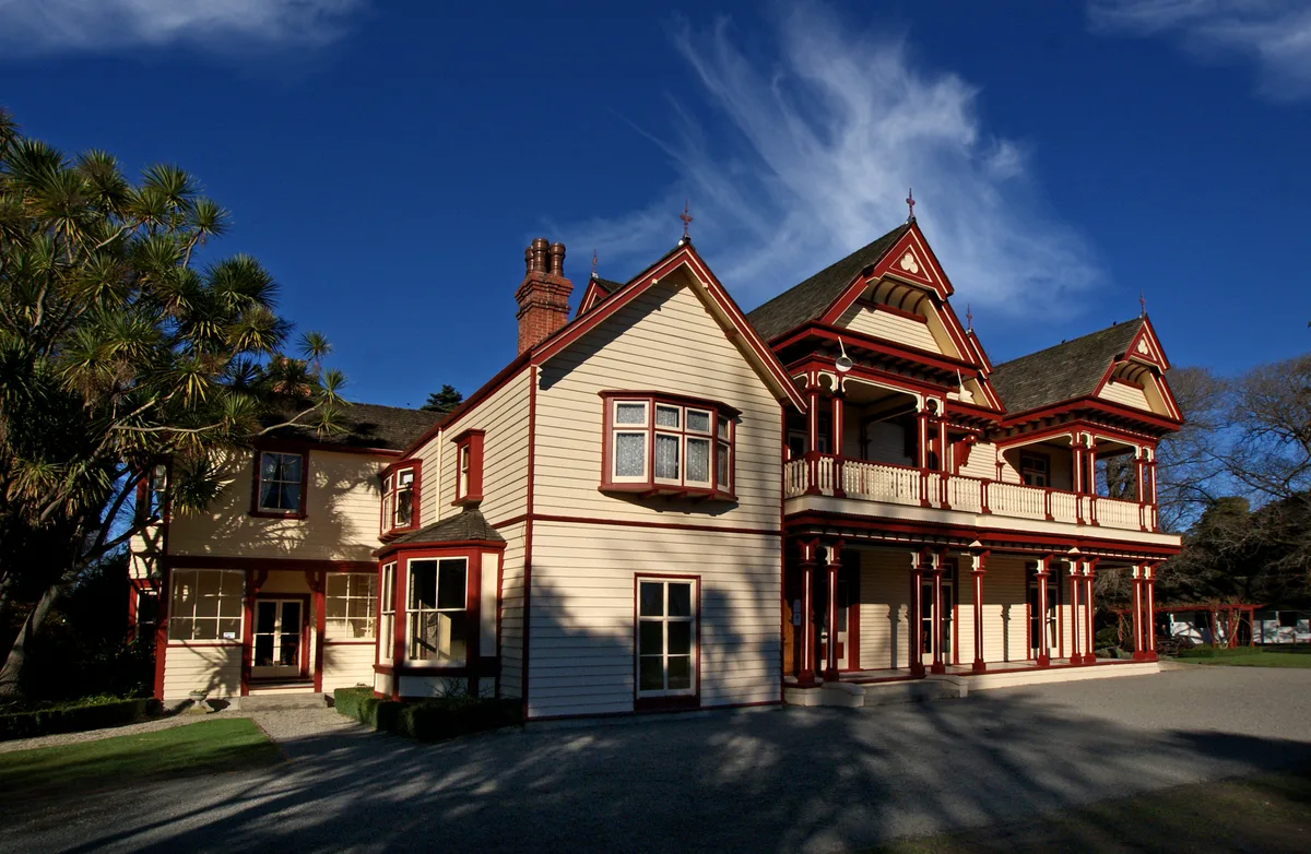 Riccarton House and Bush in Christchurch, New Zealand