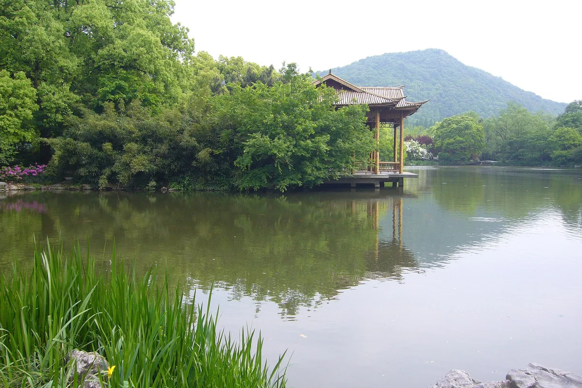 Xixi National Wetland Park in Hangzhou, China
