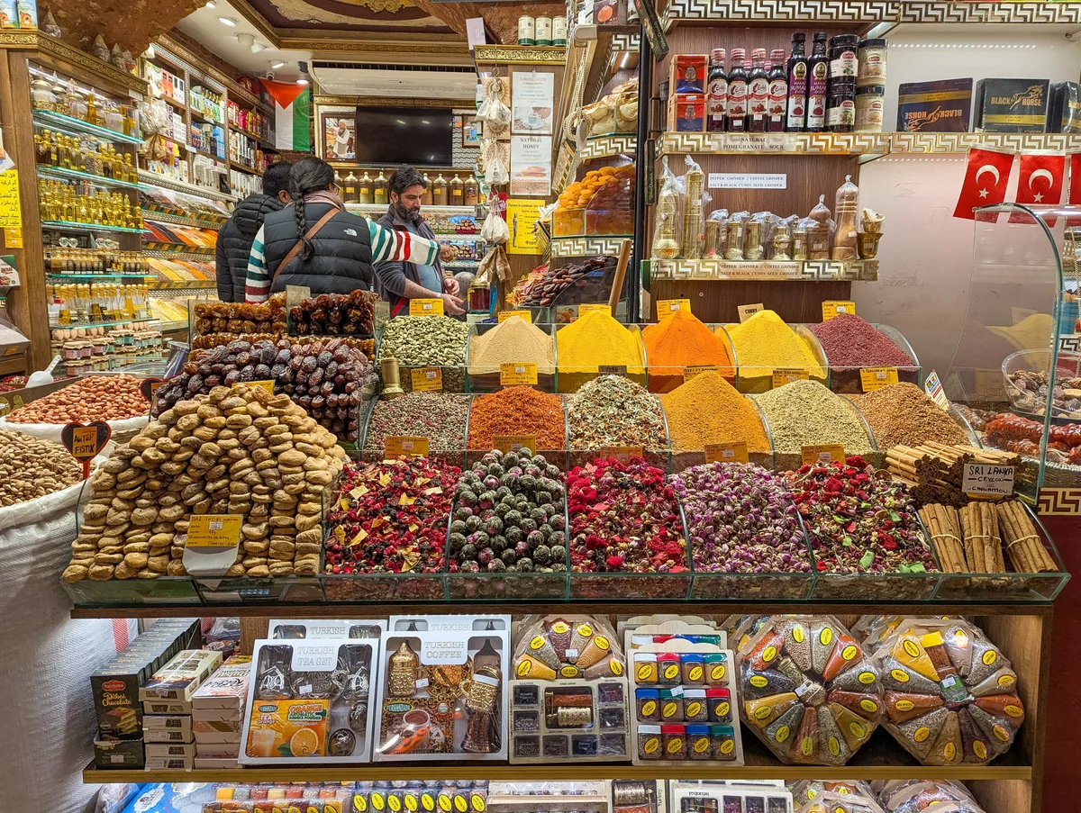 Egyptian Bazaar in Istanbul, Turkey