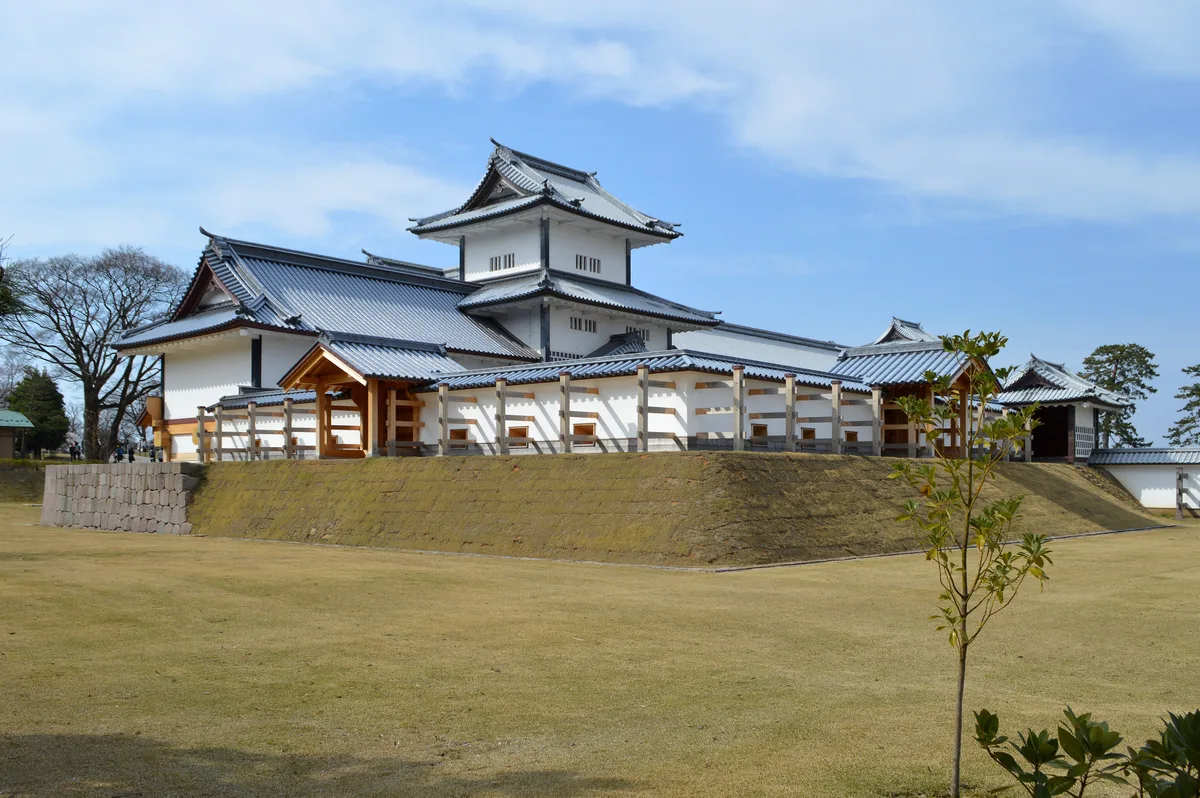 Kanazawa Castle Park in Kanazawa, Japan