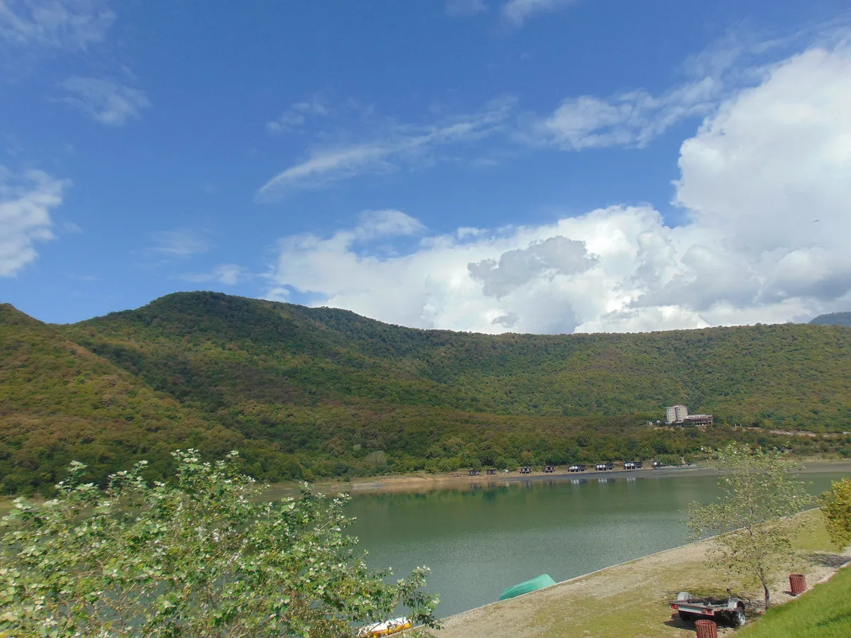 Ilia Lake in Kvareli, Georgia