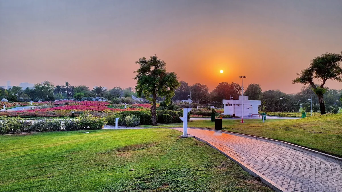 Creek Park in Dubai, United Arab Emirates