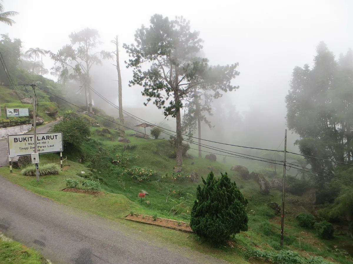 Bukit Larut en Taiping, Malasia