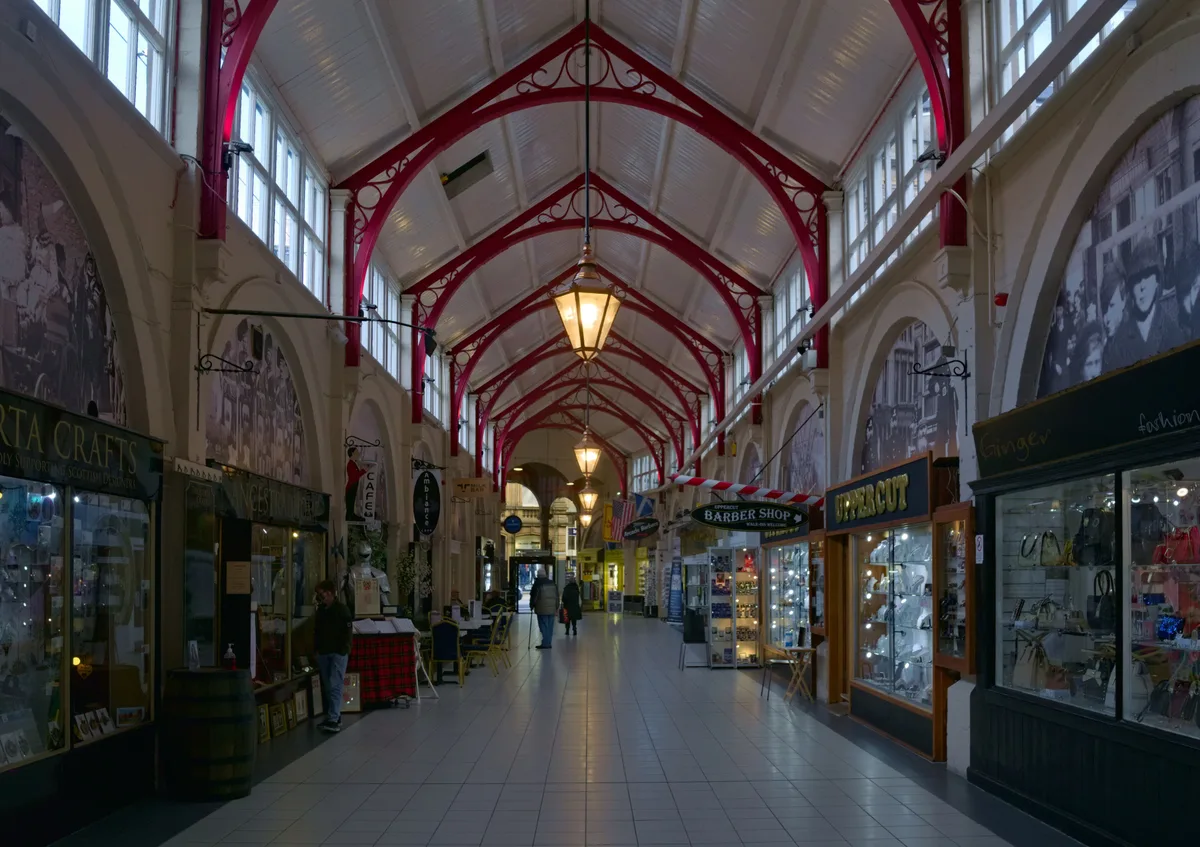 The Victorian Market in Inverness, United Kingdom