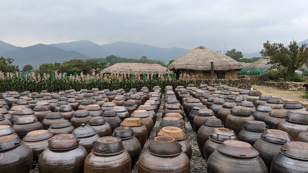 Nagan Eupseong Folk Village in Suncheon, South Korea