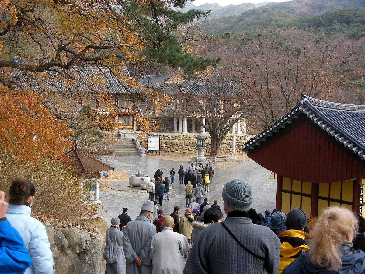 Donghwasa in Daegu, South Korea