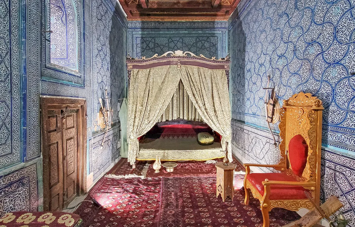 Toshhovli Palace in Khiva, Uzbekistan