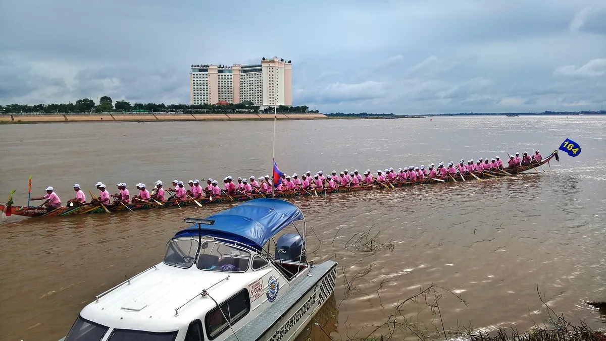 Bon Om Touk (Cambodian Water Festival) in Phnom Penh, Cambodia
